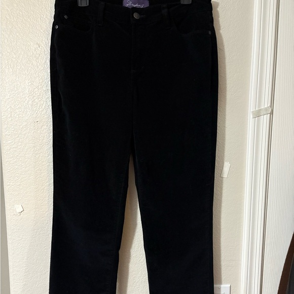 Vintage Not your Daughter’s Jeans black corduroy straight leg pants. - Picture 1 of 10